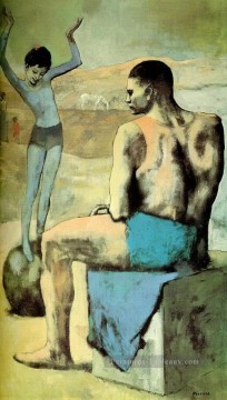 ball - Acrobat on a Ball 1905 cubiste Pablo Picasso